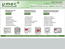 Tablet Screenshot of mikro-mess.de